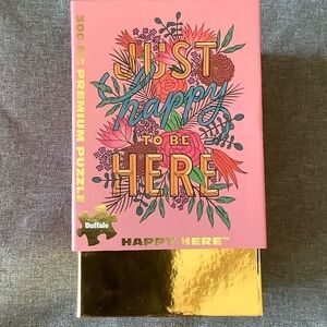 Buffalo Games Just happy to be here 300 piece Puzzle